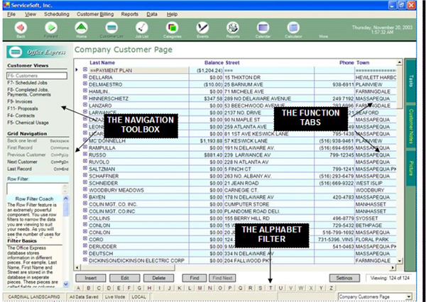 View all customer data easily from one single screen